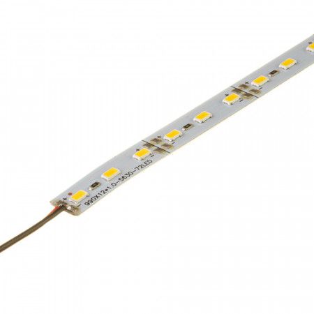 Светодиодная линейка 12V 1000мм 18Вт 4500К SMD5630 72 диода IP20