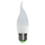 Світлодіодна Led лампа Свічка на вітрі EX E27 6W 4000K 570lm