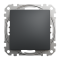 Одноклавішний вимикач, Чорний, Sedna Design&Elements, SDD114101 Schneider Electric