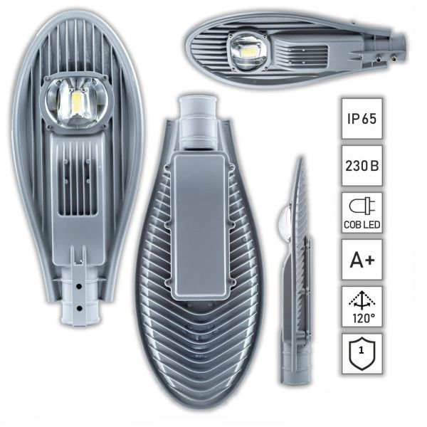 Уличный консольный светильник Fantastik Lens 50W 6500K