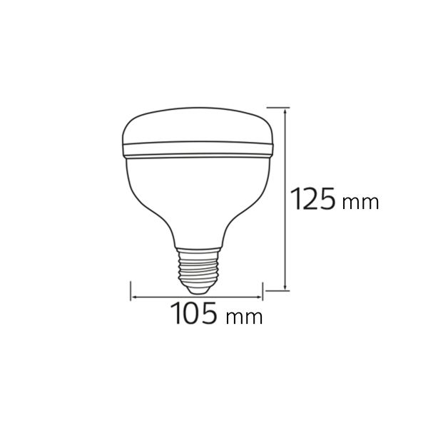 Светодиодная лампа CRYSTAL-30 30W E27 6400K