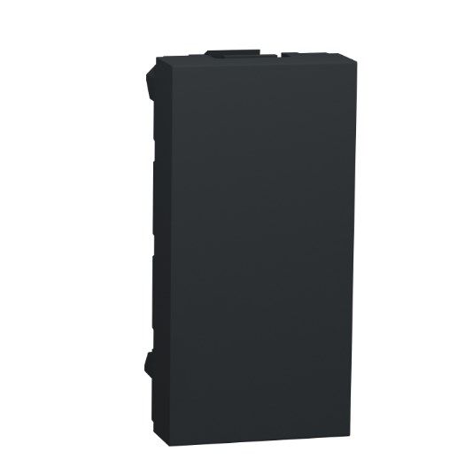 Заглушка 1 модуль NU986554 Schneider Electric Unica New антрацит