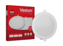 Світильник LED врізний круглий Vestum 24W 6000K 220V