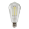 Лампа свiтлодiодна 8W E27 4100K прозора Velmax V-Filament-St64