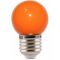 Лампа светодиодная оранжевая 1,2W E27 G45 Lemanso LM705