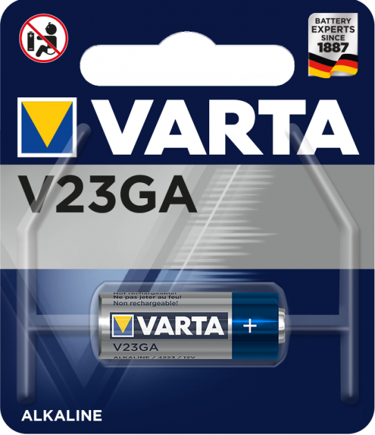 Батарейка Varta V23GA BLI 1шт. Alkaline