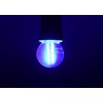 Лампа светодиодная 2W E27 Velmax V-Filament-G45 синяя