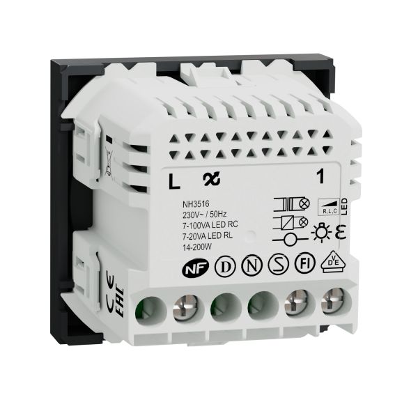 NU351630 Wiser Универсальный поворотный Диммер LED ламп алюминий