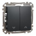 Вимикач для жалюзі Чорний Sedna Design Schneider Electric SDD114104