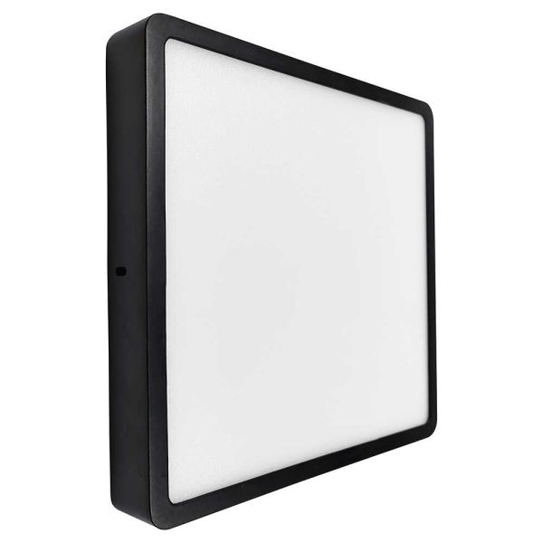 Світильник LED Violux ДББ RODOS квадрат 18W 5000K IP20 чорний