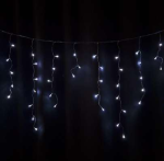 Гірлянда STARLIGHT бахрома білий Мерехтіння Flash 100LED IP20 кабель прозорий 3,2x0,7м
