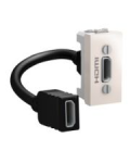MGU3.430.25 Розетка HDMI 1мод., слонова кість Unica Schneider Electric