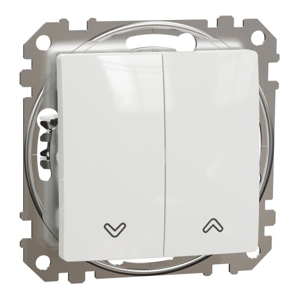 Вимикач для жалюзі Білий Sedna Design Schneider Electric SDD111104