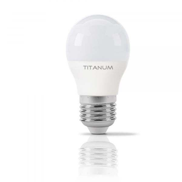 LED лампа TITANUM G45 6W E27 4100K