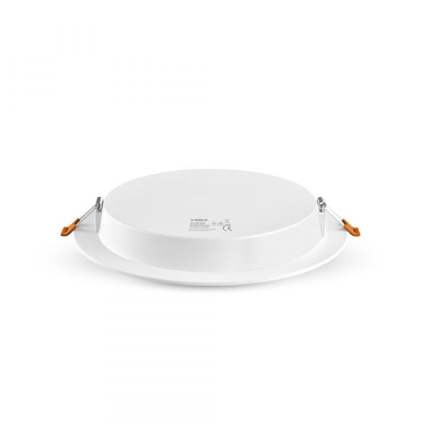 LED світильник Back вбудований круглий VIDEX 26W 5000K