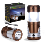 Фонарик кемпинговый аккумуляторный + солнечная панель 1W+6Led 7088A