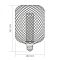 LED лампа VIDEX Filament VL-DWMC100162 4W E27 1800K White Chainmail style