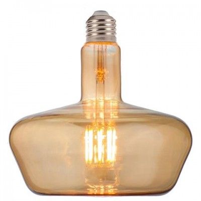 Лампа свiтлодiодна 8W E27 2200K filament Horoz GINZA-XL Amber