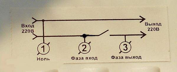 Реле контролю напруги Барьер 40А (8,5 кВт) БРР40