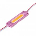 Светодиодный модуль 12V COB 2Вт 1 диод IP65 Standart розовый