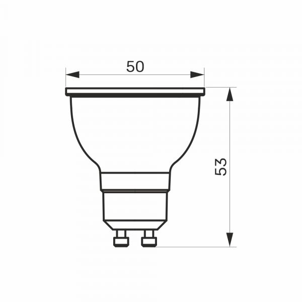 LED лампа TITANUM MR16 6W GU10 4100K
