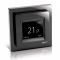 Терморегулятор DEVI многофункциональный 5-45 ° C датчик ° t воздуха и пола DEVIreg Touch Black черный 140F1069