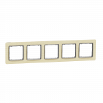 Рамка 5-постова Штучне дерево Sedna Elements Schneider Electric SDD380805