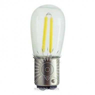 Лампа свiтлодiодна для швейної машинки 1,5W T22 B15D 6500K Lemanso LM3081