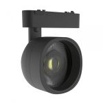 LED Світильник магнітний трековий VIDEX LA78B 18W 4000K 48V Black