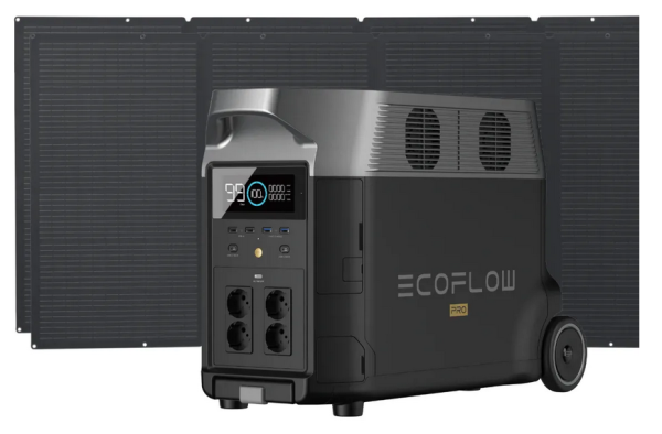 Комплект EcoFlow DELTA Pro + 2*400W Solar Panel