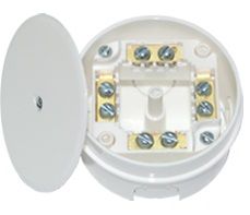 Розподільча коробка 74х41 з клемними колодками для бетону та цегли Bylectrica КМ-227