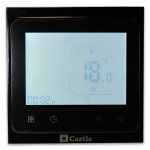 Терморегулятор програмований з WiFi Castle TWE02 чорний