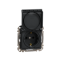 Розетка з заземленням зі шторками та кришкою Чорний Sedna Design Schneider Electric SDD114024