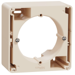 Коробка для поверхневого монтажу, 1-пост, Бежевий Sedna Design Schneider Electric SDD112901