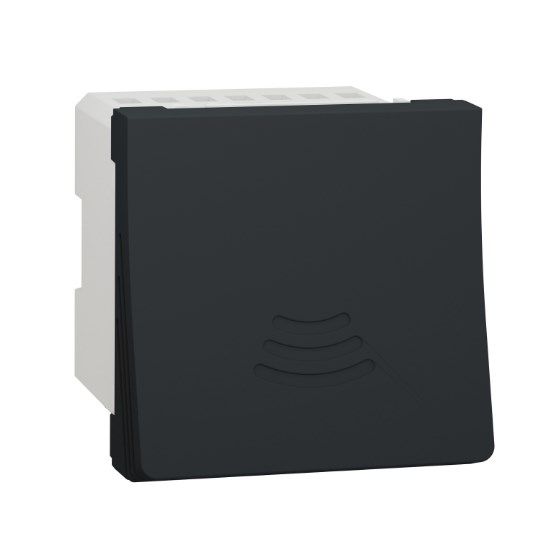Звонок электронный 2 модуля антрацит Schneider Electric Unica New