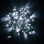 Гирлянда уличная STARLIGHT линейная белый Мерцание Flash 200LED IP44 кабель черный 10м