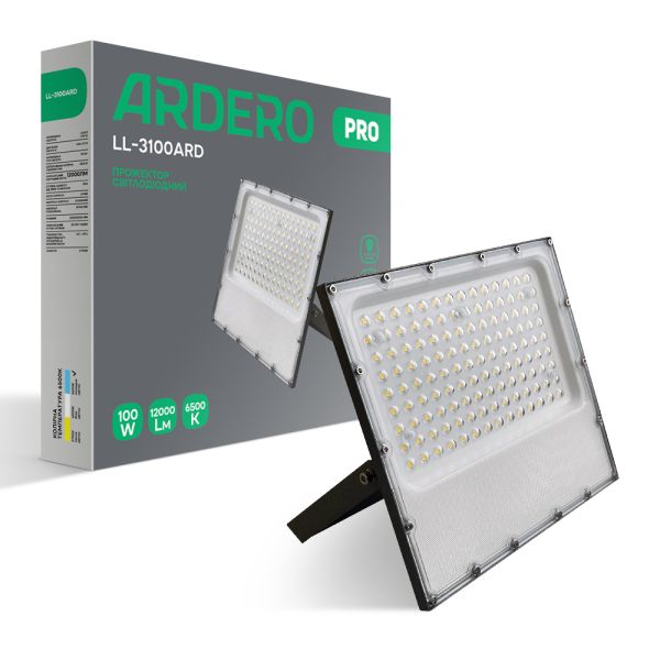 Светодиодный прожектор Ardero LL-3100ARD 100W 12000Lm 6500K