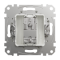 Кінцева TV розетка 4 дБ Білий Sedna Design Schneider Electric SDD111471