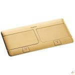 Висувний люк Legrand 8 модулів латунь
