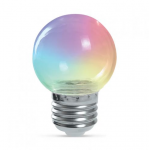 Лампа світлодіодна 1W E27 RGB Lemanso LM3805