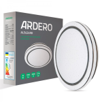 Світлодіодний світильник накладний зіркове небо 24W 1800Lm 5000К Ardero AL562ARD