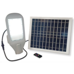 Уличный светильник с солнечной панелью 50W IP65 6500К Velmax V-SL-5065 Solar