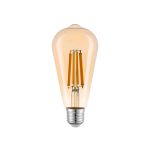Лампа LED FILAMENT ST64 10W E27 2200K (бронза) VIOLUX
