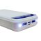 Power Bank 20000 mAh з ліхтариком type-c Білий