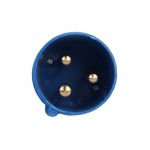 Вилка силовая 3x32/2P+PE /32 A /220 – 250 В /IP44 Electro House EH-PPL-332