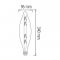 Лампа свiтлодiодна 8W E27 2200K filament Horoz ELLIPTIC Amber