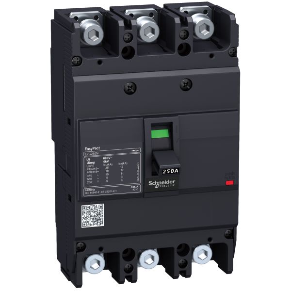 Автоматичний вимикач EZC250N 225 3P EASYPACT Schneider Electric EZC250N3225