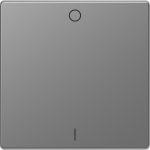Клавиша 1-я с символом O I Merten D-Life MTN3301-6036 Нержавеющая сталь
