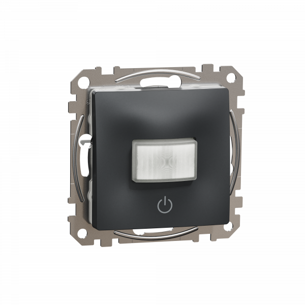 Датчик руху із вимикачем 10 A Чорний Sedna Design Schneider Electric SDD114504