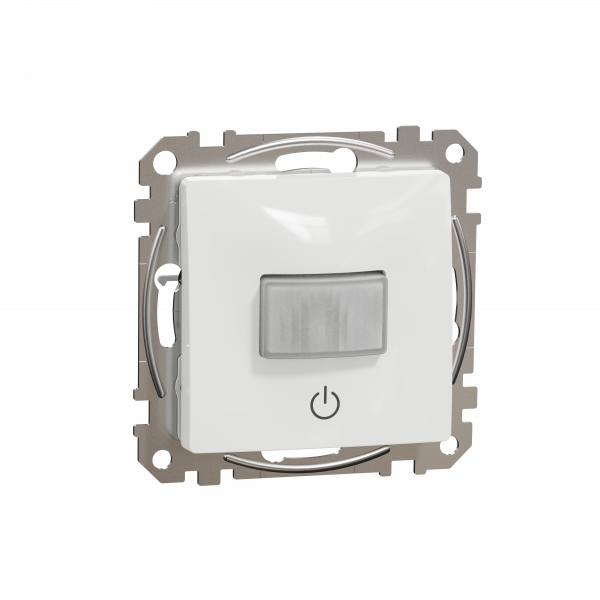 Датчик руху із вимикачем 10 A Білий Sedna Design Schneider Electric SDD111504